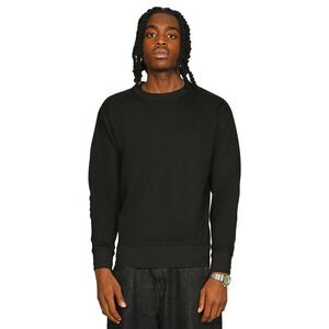 Casual Classics Mens Core Combed Cotton Regular Sweatshirt / Black